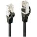 LINDY 48384 RJ45 Netwerkkabel, patchkabel CAT 5e F/UTP 5.00 m Zwart Vergulde steekcontacten 1 stuk(s)