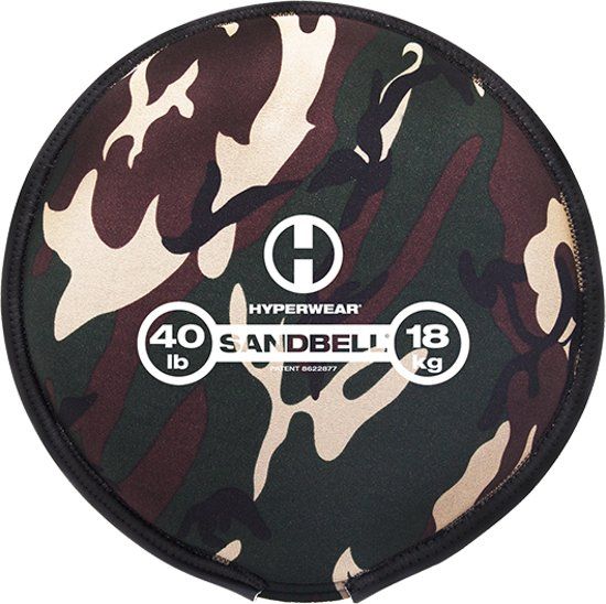 Hyperwear Camo SandBell 18 kg