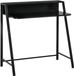 TRUUSK Stijlvolle Computertafel - Bureau Met Opbergruimte - Kabelbeheer - Metaal Zwart - 84x45x85cm