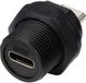 TRU COMPONENTS TC-E10T-FT3-PRF TC-13543608 USB-C 3.0-bus naar bus IP67 (schroefdraad) 1 stuk(s)