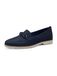 Tamaris Instappers blauw Leer - Dames - Maat 36