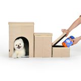 Puppia CUDDLECLIMB Opslagstairs Ladder Beige