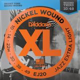 D'Addario EJ20 Nickel Wound Jazz Snaren voor Elektrische Gitaar (10-49)