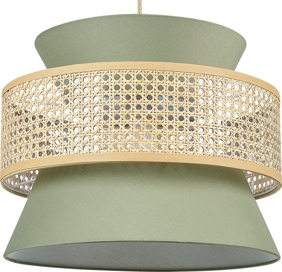 LUYANO - Hanglamp - Natuurlijk - Polyester