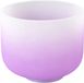 Sela SECCU8B Bol chantant en cristal Chakra klankschaal 8 pouces 485 Hz
