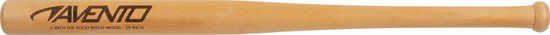 Avento Honkbalknuppel - Hout - 73 cm - Bruin