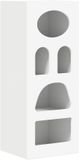 vidaXL Dressoir ELST Wit 40 x 35 x 100,5 cm Bewerkt Hout