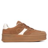REFRESH - Sneakers Femme Camel