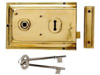 Yale Locks P334 Visi Pack grendelslot 156 x 104 mm messing afwerking