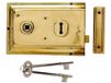 Yale Locks P334 Visi Pack grendelslot 156 x 104 mm messing afwerking