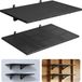 VEVOR 2-delige Garageplankenset 914x615x225 mm Metaal Zwart