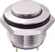 TRU COMPONENTS GQ16H-10/J/S Vandalismebestendige druktoets 48 V/DC 2 A 1x uit/(aan) Moment IP65 RVS Kunststof 1 stuk(s)