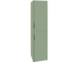 Differnz Bolo Badkamerkast - 35x160x35cm - Groen Mat - FSC