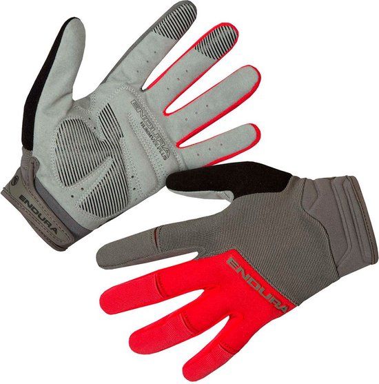 Endura Hummvee Plus II Lange Handschoenen - Rood - Maat M - Heren - 2023