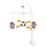 Fehn Muziekmobiel - Opwindmobiel met muziekmelodie van Mozart slaapliedje en figuren om te kalmeren en bezig te houden, met bevestiging aan het babybed van 0 tot 5 maanden