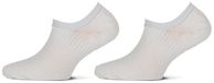 Yellow Moon Bol Kinder Footies met siliconen rand 2-pack - White - 39-42