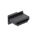 InLine 59948L 10-pack stofbescherming, voor HDMI-aansluiting, zwart