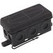 Wiska KA 006/5 BK Boîte de jonction (l x l x h) 86 x 44 x 41 mm Noir (RAL 9005) IP55 1 pièce(s)
