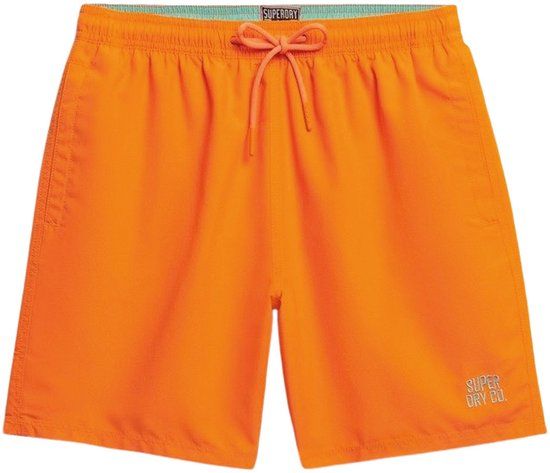 Superdry Essential 16-Inch Zwemshort Heren Orange Sorbet M