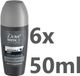 Dove Men+Care Déodorant Roll-on Invisible Dry - 6 x 50 ml