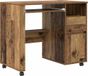 Bureau met wielen Oud Hout Bewerkt hout 91 x 50 x 77 cm