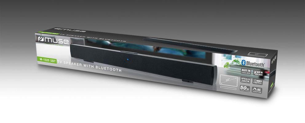 Muse M-1520SBT Soundbar - Bluetooth - Zwart