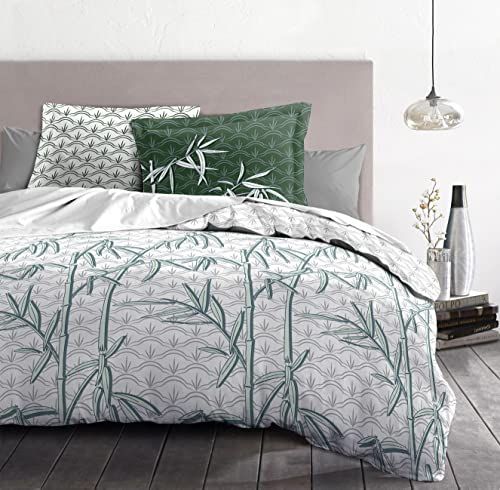 HOME LINGE PASSION Ondina dekbedovertrek 240x260cm groen