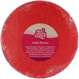 FunCakes Cake Drum Rond - Rood - Ø20 cm