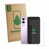 ScreenLeaf Bedifol GmbH 2 Stuks Screenprotector voor realme C100i (Voor+Camera) - Hoogwaardige Beschermfolie transparant