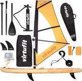 Virtufit Supboard Surfer 305 - Oranje - Inclusief Windzeil en accessoires