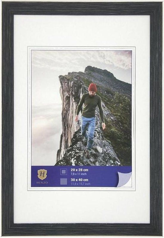 Henzo Edge Fotolijst - 30x40 cm - Donkergrijs