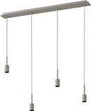 OSRAM Decor hanglamp Needle Linear 4xE27, beige, staal