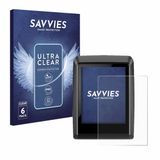 Savvies Screenprotector voor Bosch Kiox 500 - Folie Beschermfolie Transparant 6 Stuks