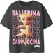 NAME IT T-shirt Fille Noir Oyster Coton/Élasthanne Taille 122/128