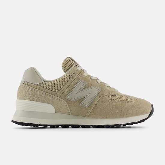 New Balance W574 Dames Sneakers - Beige