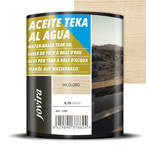JOVIRA PINTURAS Teakolie op waterbasis - 750ml - Kleurloos