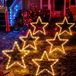 SALCAR 90 cm 480 LED ster set van 6 warmwitte kerstverlichting