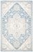 Safavieh Micro-Loop Collection MLP503M Handmade Wool Area Rug, 2' 6" x 4", Blauw / Ivory