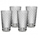 WMF CoffeeTime Latte Macchiato Glazen Set - 4 stuks - Transparant