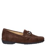 Sioux Cortizia suède mocassins met siergesp