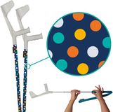 myCover myAddOn myCover Dots - 2 stuks - Trendy hoes voor krukken en wandelstokken