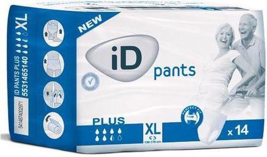 iD Pants Complete Skin Protection Plus XL 14 st