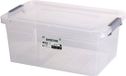 Urban Living Opberg box - 15 liter - 42 x 28 x 42cm - met deksel en clips - waterdicht - tuin/schuur/kast
