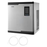 VEVOR Commerciële IJsmachine – Hoofdeenheid, 136 kg/dag RVS IJsmachine met Slim Bedieningspaneel, Zelfreinigend, Instelbare Dikte, Ideaal voor Restaurants, Bars, Cafés, Hotels – Alleen Hoofdeenheid