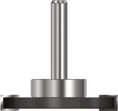 ENT Schijffrees met vaste spindel 40x4x54, Kolf 8mm, met lager 19mm - 7913972