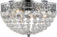 Markslojd Saxholm Suspension Cristal Chrome 2 Ampoules E14