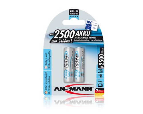 Ansmann 5035432 - AA oplaadbare batterij - NiMH - 2500 mAh