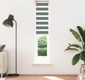 Maison Exclusive - Rideau occultant, gris foncé, 40x230 cm, largeur de tissu 35,9 cm, polyester