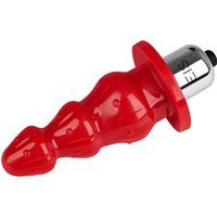 Anale plug met uitneembare vibrerende bullet, 8,5 cm