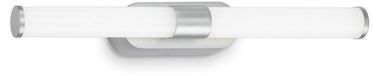 B.K.Licht Runt - LED Spiegellamp - voor de badkamer - neutraal wit lichtkleur - wandlamp - chroom - IP44 - 7W - 40 cm
